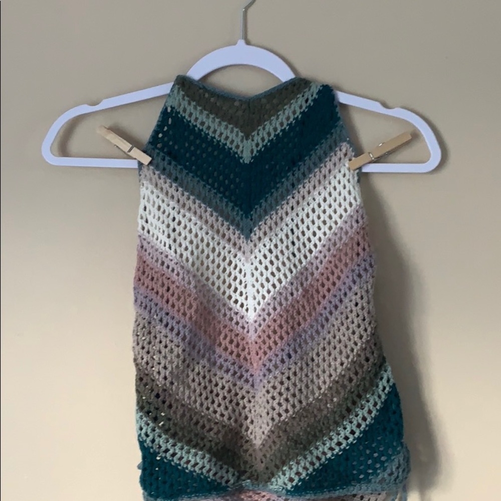 AEO Crochet Halter Top